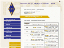 Tablet Screenshot of lrmd.lt